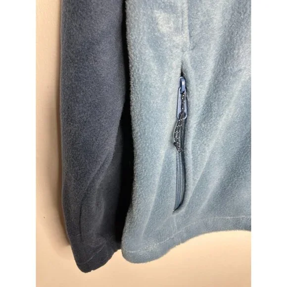 Columbia Men's 2XL Blue Fleece Full Zip Sweater New - Picture 2 of 10